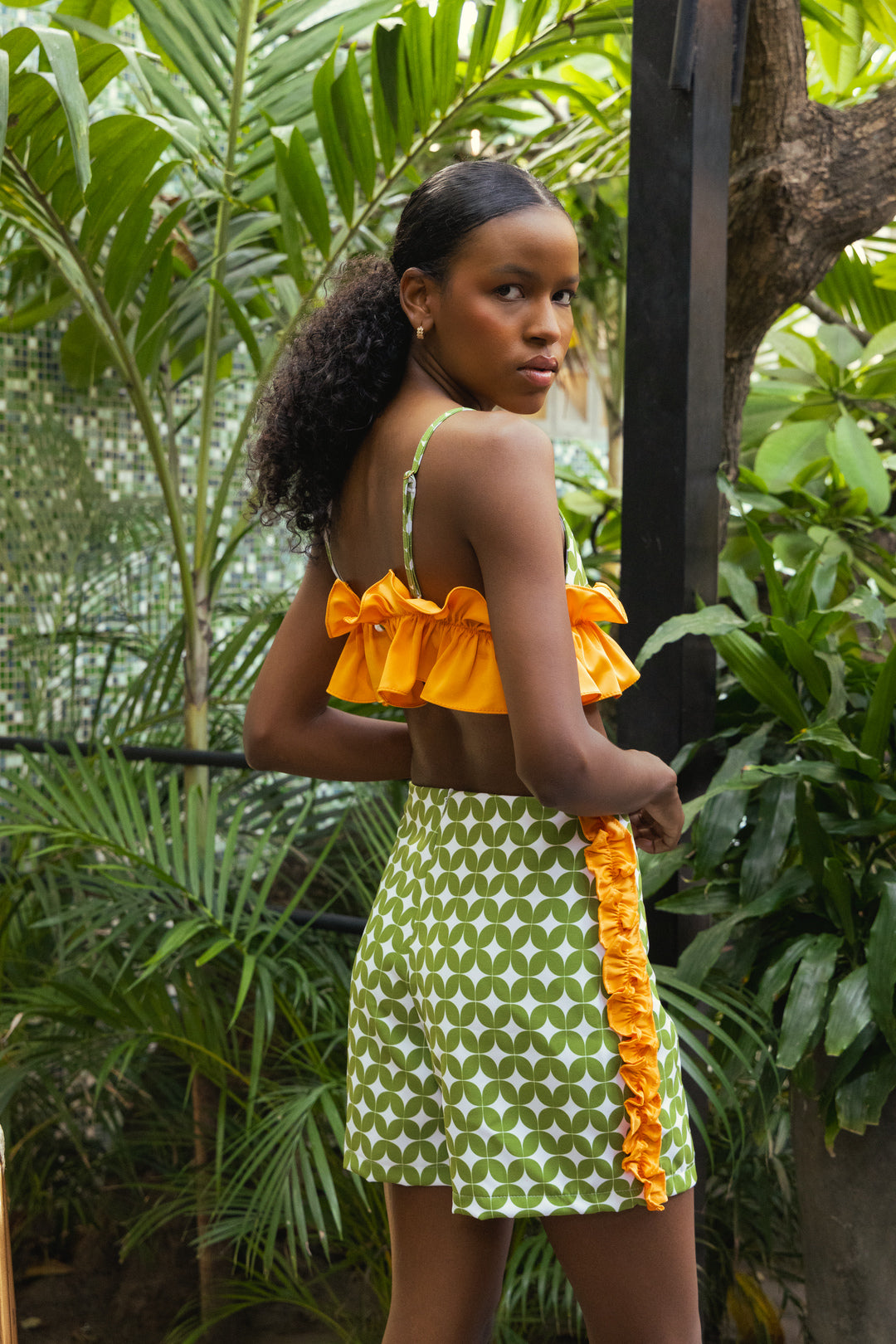 Set Amapola Naranja