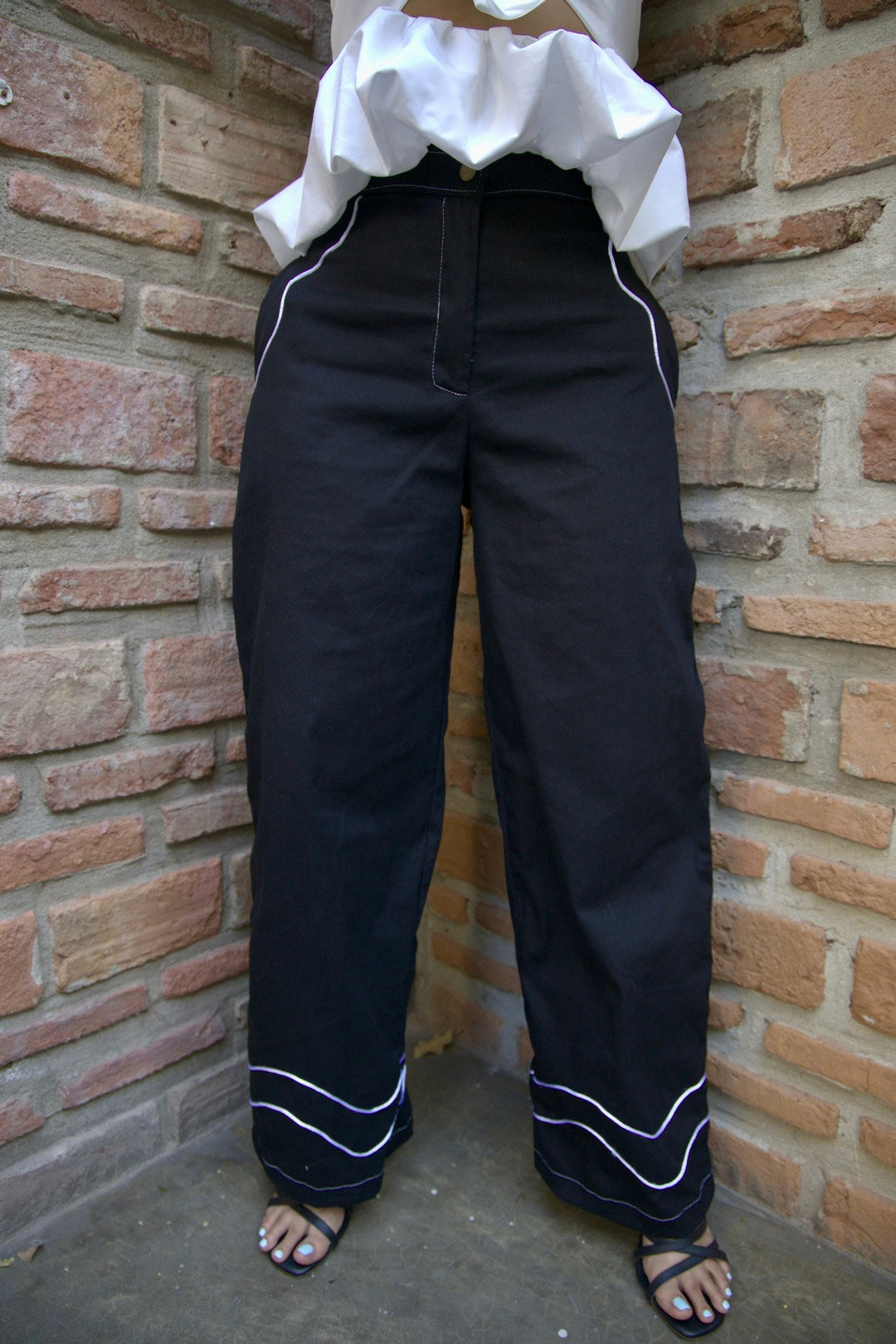 Pantalon Dahlia Negro