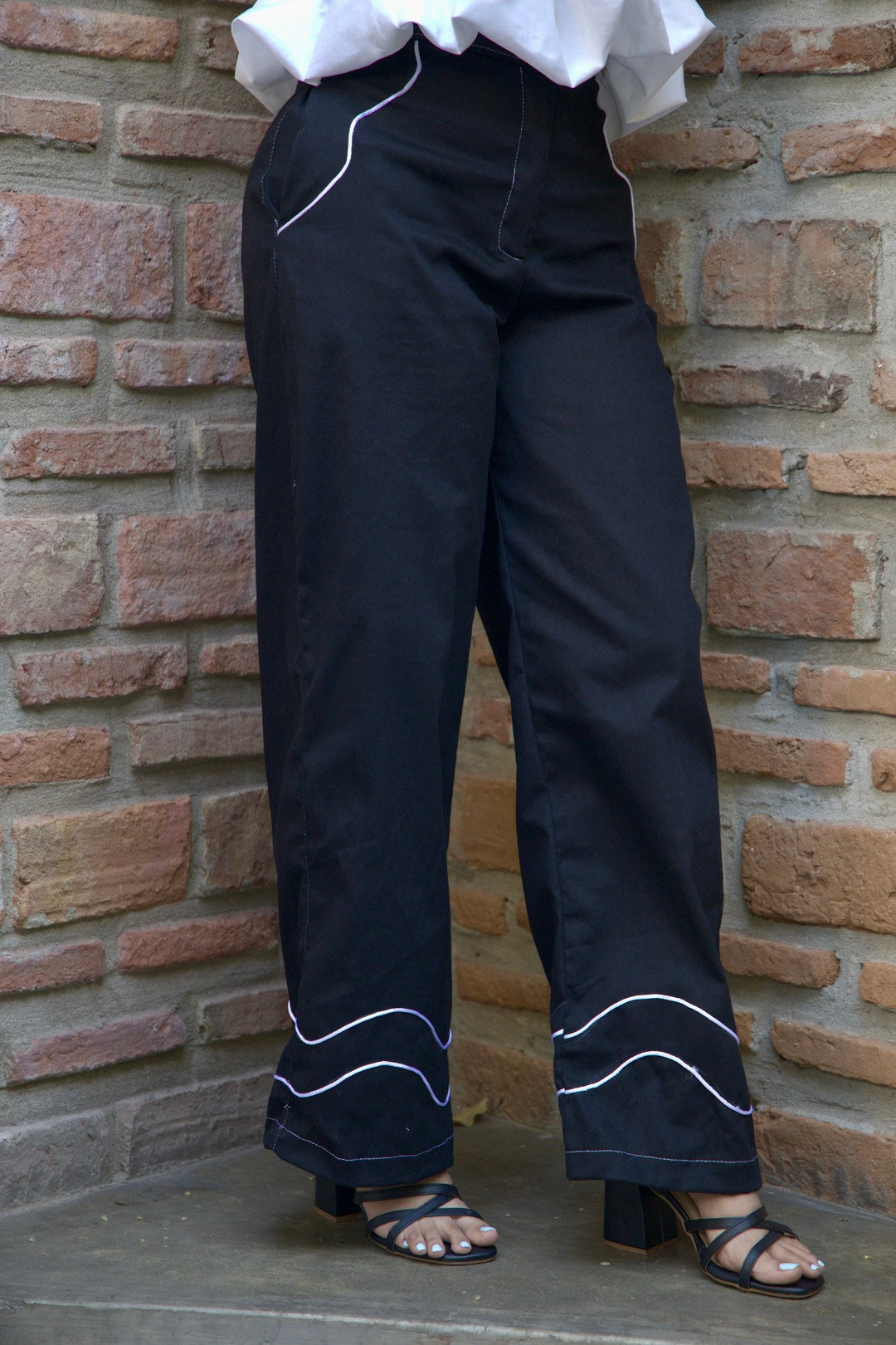Pantalon Dahlia Negro