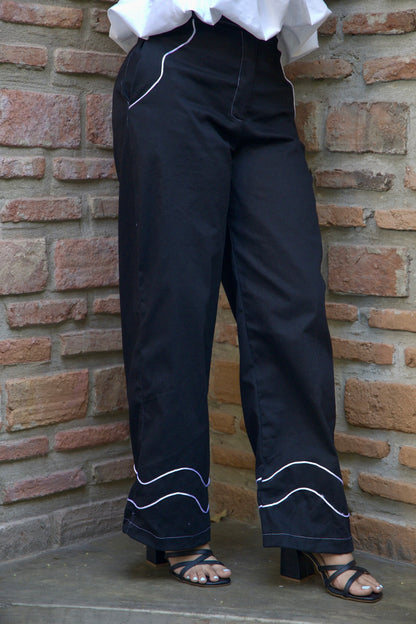 Pantalon Dahlia Negro