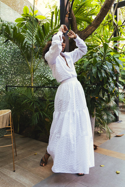 Vestido Flor de Loto